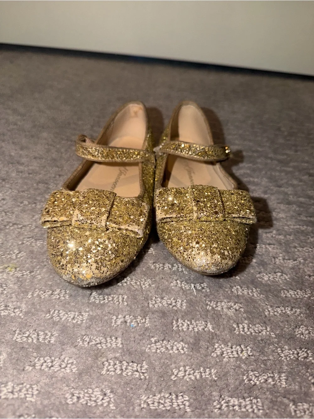 Age of innocence sequin flats